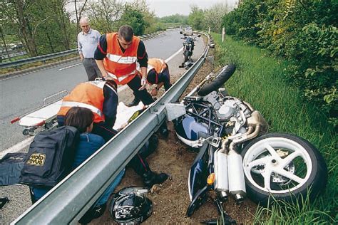 accident de la route moto